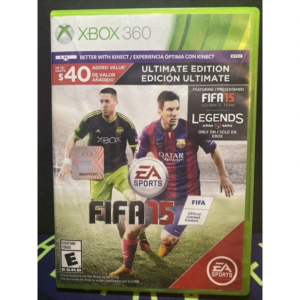 XBOX 360 EA SPORTS FIFA 15 GAME CIB